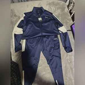 Navy blue Puma tracksuit